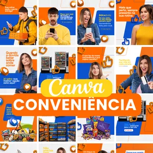 Imagem de capa para o Curso online CANVA CONVENIÊNCIA