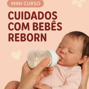 Imagem de capa para o Curso online Cuidados com Bebês Reborn e Acessórios