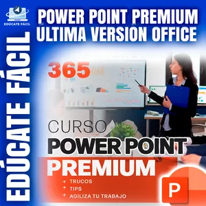 Imagen de portada para Curso online POWER POINT PREMIUM: ÚLTIMA VERSIÓN OFFICE 365