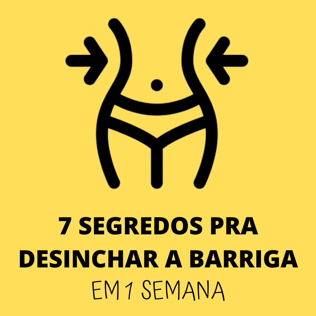 Imagem do curso 7 Segredos pra Desinchar a Barriga 