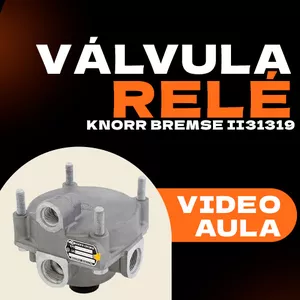 Imagem do curso Vídeo Aula + Consultoria Técnica Válvula Relé  KNORR-BREMSE II31319