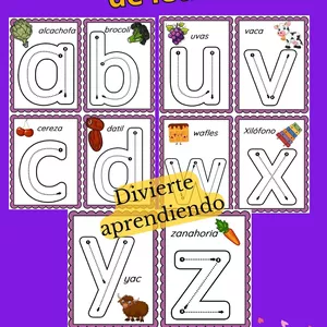 Imagen de portada para Ebook Tarjetas Imprimibles Para Niños-trazos Y Letras