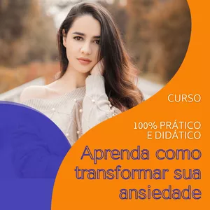 Imagem de capa para o Curso online Aprenda como Transformar sua Ansiedade