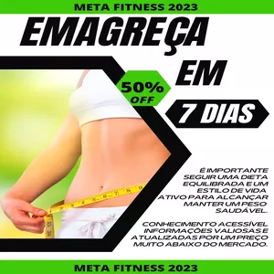 Imagem de capa para o Ebook Emagreça em 7 dias