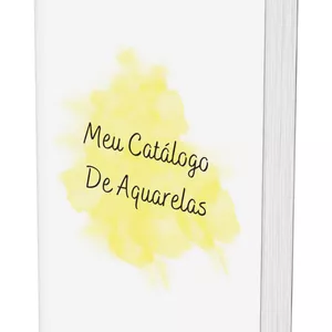 Imagem de capa para o Ebook Meu Catálogo de Aquarelas