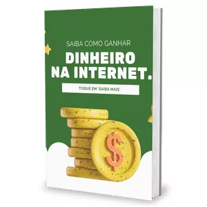 Imagem de capa para o Ebook 21 ideias para ganhar dinheiro na internet