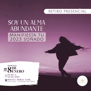 Imagen de portada para Evento online Retiro Presencial: Soy un Alma Abundante 