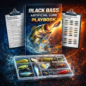 Imagem de capa para o Ebook Master the Black Bass: Complete Tactical Bundle (eBook + Bonus Guides + Lure Kit)