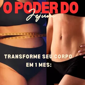 Imagem de capa para o Ebook Transforme Seu Corpo em 1 Mês: O Poder do Jejum