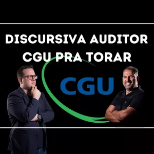 Imagem principal do produto Discursiva Auditor CGU PRA TORAR