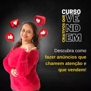 Imagem de capa para o Evento online Criativos que Vendem