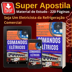 Imagem de capa para o Ebook APOSTILA TÉCNICA DO CURSO DE COMANDOS ELÉTRICOS PARA CÂMARAS FRIGORÍFICAS