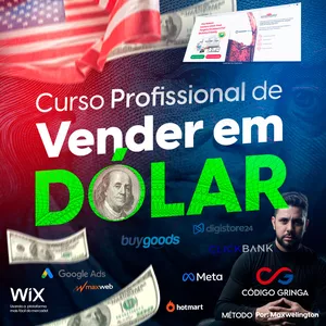 Imagem de capa para o Curso online COMO VENDER EM DÓLAR - MÉTODO CÓDIGO GRINGA