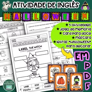Cover image for Ebook ATIVIDADES COMPLEMENTARES DE LÍNGUA INGLESA + JOGO DA MEMÓRIA 