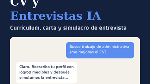 Asistente de CV y Entrevistas IA