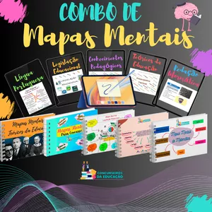 Imagem de capa para o Curso online COMBO DE MAPAS MENTAIS EDUCAÇÃO 2026