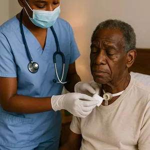 Imagem de capa para o Ebook Guia Prático: Troca Segura de Cânula em Pacientes Traqueostomizados