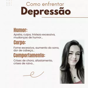Imagem de capa para o Ebook Guia completo de como vencer a depressão.