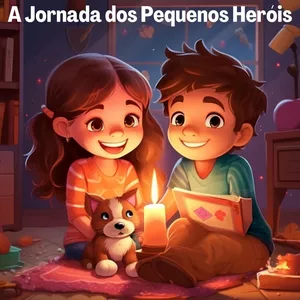 Imagem de capa para o Ebook Aventura Mágica:  A Jornada dos Pequenos Heróis 50 histórias