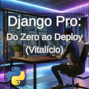 Imagem de capa para o Curso online Django Pro: Do Zero ao Deploy (Vitalício)