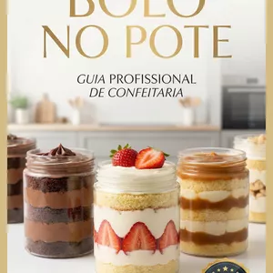 Imagem de capa para o Ebook 🧁 BOLO NO POTE