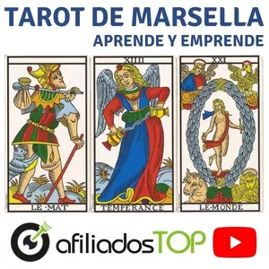 Imagen de portada para Curso online Tarot de Marsella. Aprende y Emprende + Bonos Gratis + Garantía