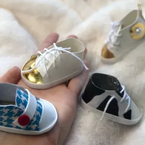 Imagem de capa para o Ebook Kit de Molde para Tênis de Boneca