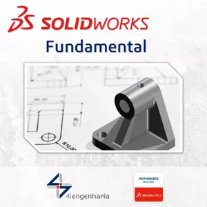 Imagem de capa para o Curso online Curso Fundamental SOLIDWORKS