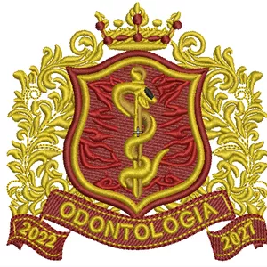 Imagem de capa para o Ebook Matriz de bordado Brasão de Odontologia
