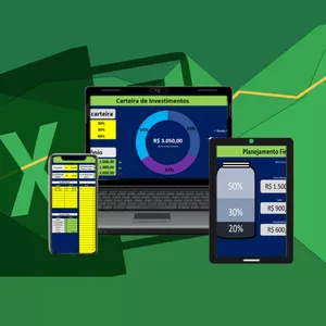 Imagem de capa para o Curso online Planilha Financeira