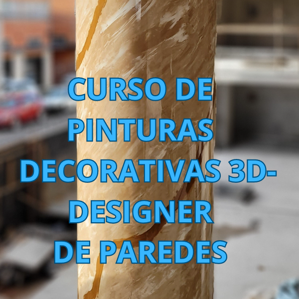 Pinturas Decorativas 3D - Designer de Paredes por Marcos Gois Compras Digitais Dicas de Cursos
