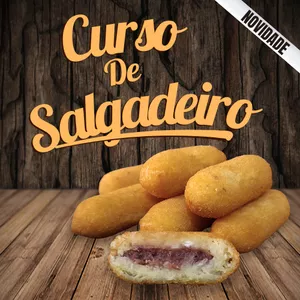Imagem de capa para o Ebook Curso de Salgadeiro 