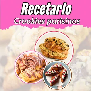 Imagen de portada para Curso online Recetario crookies parisinos