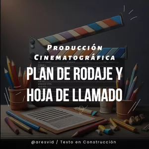 Imagen de portada para Curso online Producción Cinematográfica: Creación del plan de rodaje y hoja de llamado