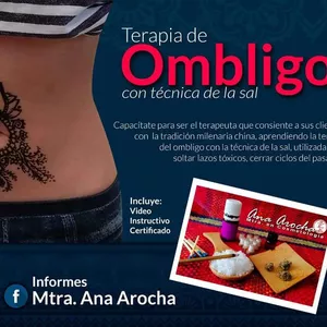 Imagen de portada para Curso online Terapia del ombligo con la técnica de la sal.