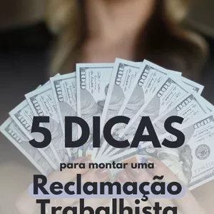 Imagem de capa para o Ebook 5 dicas para uma Reclamação Trabalhista perfeita