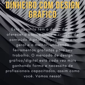Imagem de capa para o Ebook Renda extra com Design Gráfico - Aprenda o básico para começar hoje mesmo!