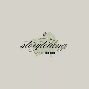 Imagem de capa para o Curso online Caderno de Storytelling para o TIKTOK