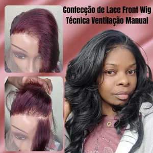 Confecção de Lace Front Wig – Técnica de Ventilação Manual >