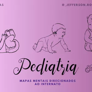 Imagem de capa para o Ebook Mapa Mental de Pediatria