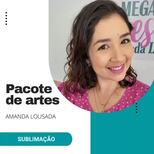 Imagem de capa para o Curso online Pacote de artes - Amanda Lousada