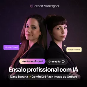 Imagem de capa para o Curso online [Gravação] Workshop de Ensaio Profissional com IA