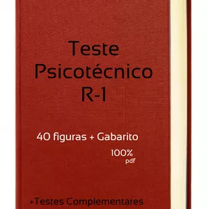Imagem de capa para o Ebook Apostila Teste Psicotécnico 