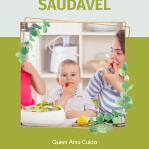 Imagem de capa para o Ebook 30 Receitas - Alimentação Infantil Saudável
