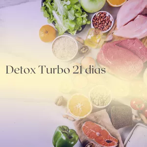 Imagem de capa para o Ebook Detox Turbo - 21 dias