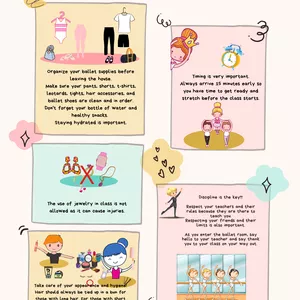 Cover image for Ebook Ballet Classroom Rules for kids
