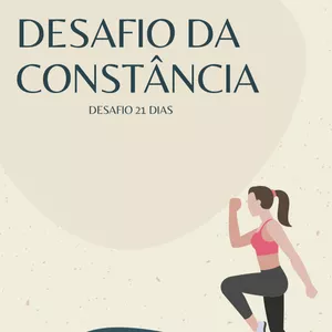 Imagem de capa para o Ebook Desafio da Constância 
