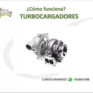 Imagen de portada para Curso online ¿Como funciona? TURBOCARGADORES 