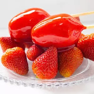 Imagem de capa para o Ebook Aprenda a Preparar o Delicioso Morango do Amor em Casa