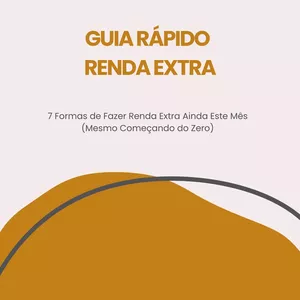 Imagem de capa para o Ebook Guia Rápido de Renda Extra